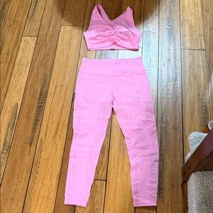 Pink Women's Activewear Set